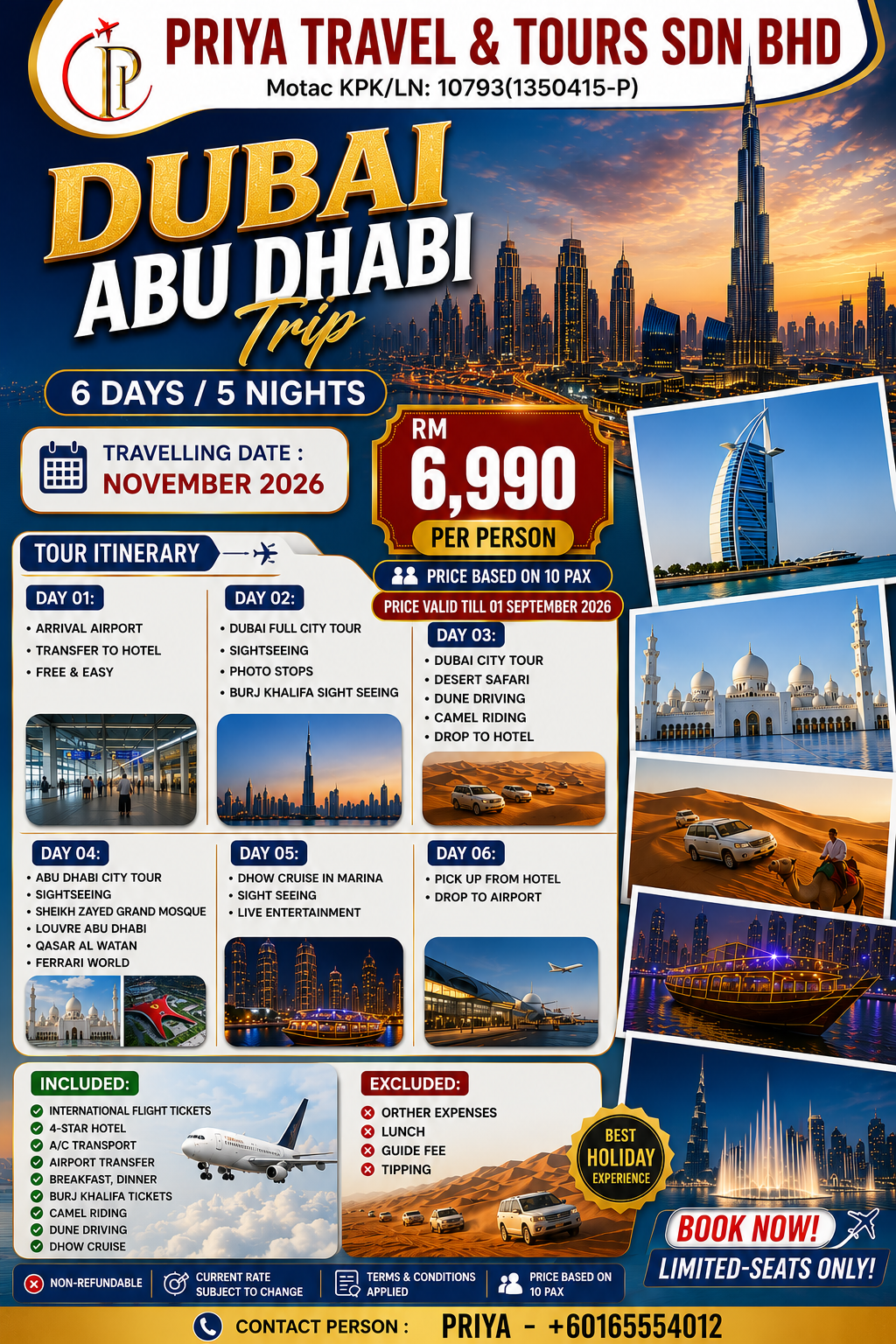 dubai-abudhabi-itinerary -luxury